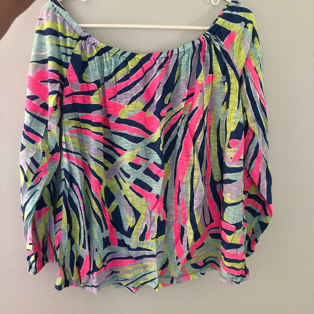 Lilly Pulitzer | Off-the-shoulder top